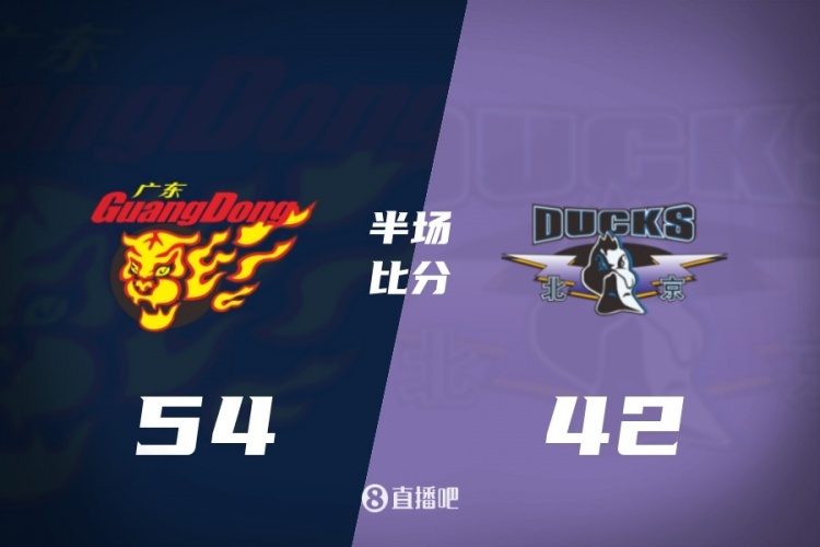 必一运动官方网站-半场战报-广东主场领先北京12分 萨姆纳19分 徐杰7+2 周琦4罚不中